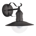 Brilagi - Āra sienas gaismeklis MOLDE 1xE27/60W/230V IP44 melns