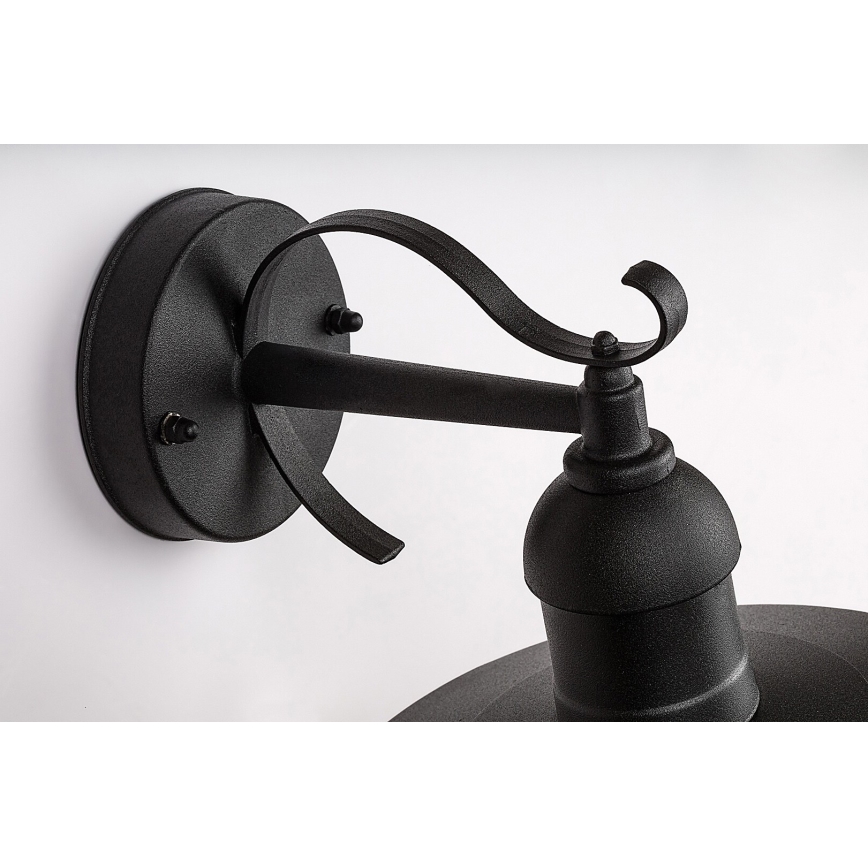 Brilagi - Āra sienas gaismeklis MOLDE 1xE27/60W/230V IP44 melns