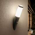 BRILAGI - Āra sienas lampa ar kustības sensoru ELIA 1xE27/20W/230V IP44 antracīts