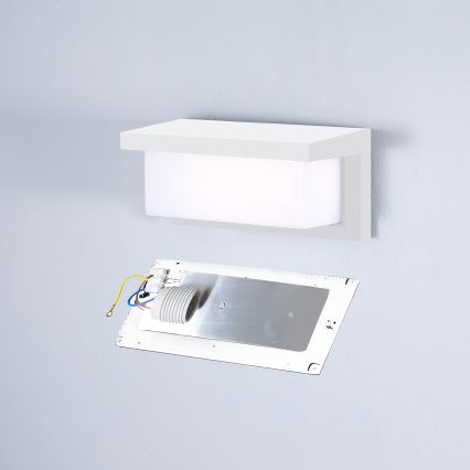 Brilagi - Āra sienas lampa BRICKY 1xE27/60W/230V balta IP54