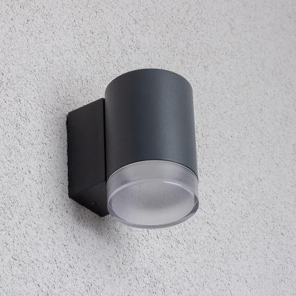 Brilagi - Āra sienas lampa MATERA 1xGU10/30W/230V antracīta IP54