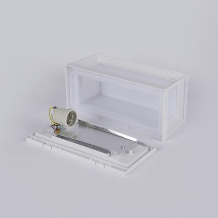 Brilagi - Āra sienas lampa PARKER 1xE27/60W/230V balta IP44