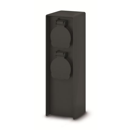 Brilagi - Āra stabs ar 2 kontaktligzdām 230V IP44 SCHUKO