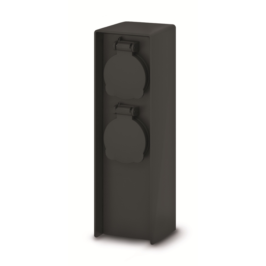 Brilagi - Āra stabs ar 2 kontaktligzdām 230V IP44 SCHUKO