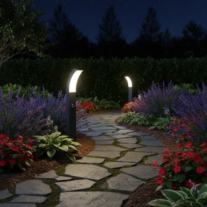 Brilagi - ARCELO LED āra lampa ar sensoru LED/9W/230V 50 cm IP44
