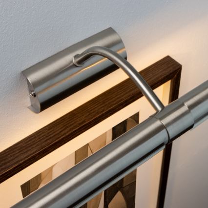 Brilagi - Attēla lampa DANAE 2xE14/40W/230V matēts hroms