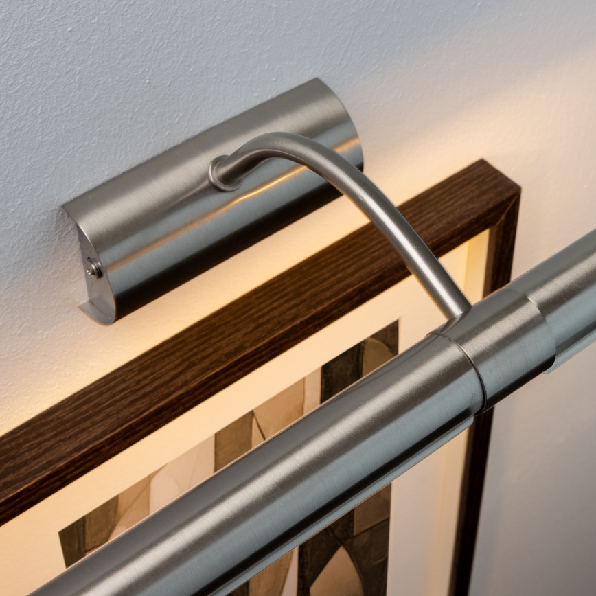 Brilagi - Attēla lampa DANAE 2xE14/40W/230V matēts hroms