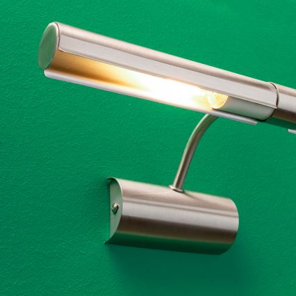 Brilagi - Attēla lampa DANAE 2xE14/40W/230V matēts hroms