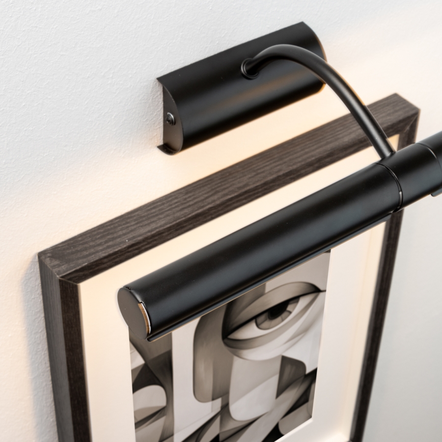 Brilagi - Attēla lampa DANAE 2xE14/40W/230V melna