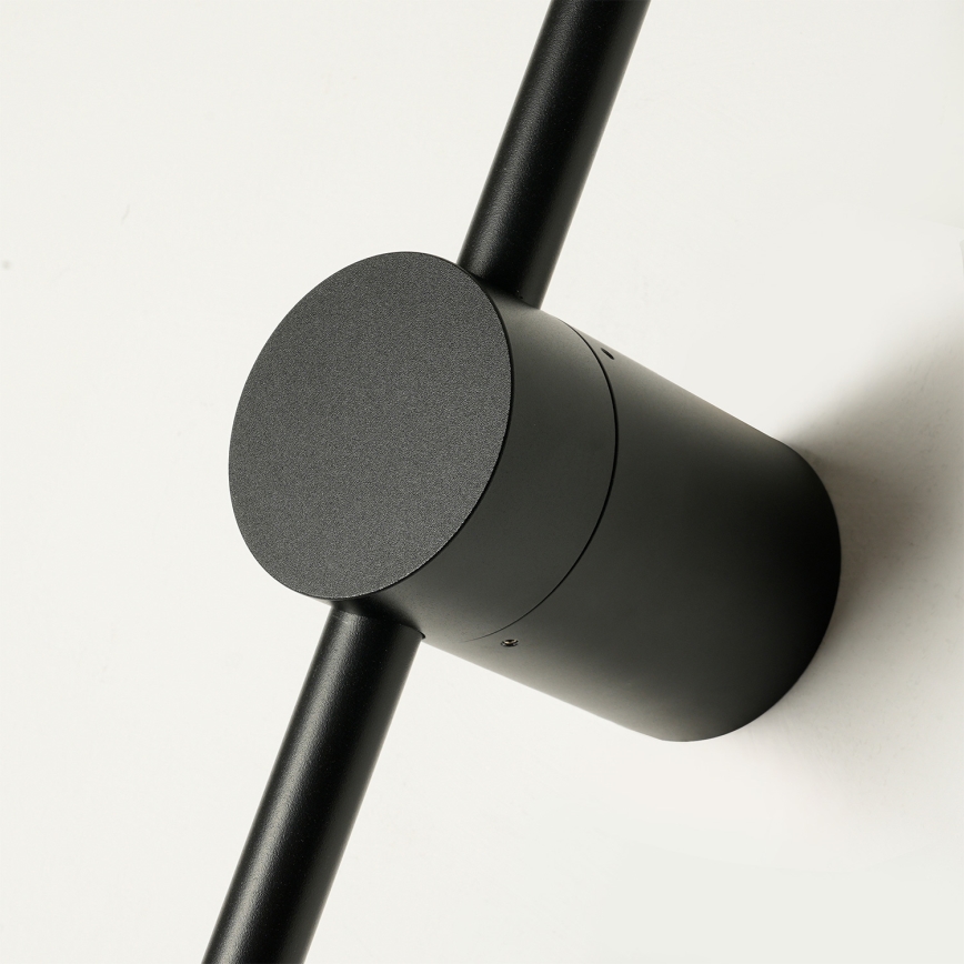 Brilagi - LED āra sienas gaismeklis AURA LED/12W/230V 3000K IP54 65 cm melns CRI 90