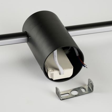 Brilagi - LED āra sienas gaismeklis AURA LED/12W/230V 3000K IP54 65 cm melns CRI 90