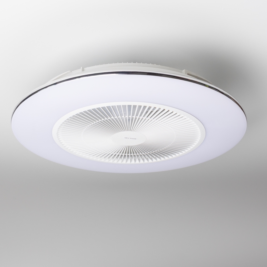 Brilagi - LED Regulējams gaismeklis ar ventilatoru AURA LED/38W/230V 3000-6000K balts + tālvadības pults