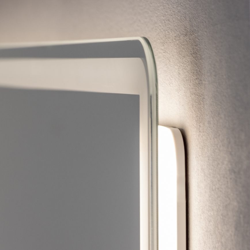 Brilagi - LED vannas istabas apsildāms spogulis BELLA LED/19W/230V 60x90 cm IP44 CRI 90 dimmējams + CCT