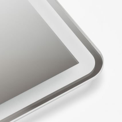 Brilagi - LED vannas istabas apsildāms spogulis BELLA LED/19W/230V 60x90 cm IP44 CRI 90 dimmējams + CCT