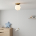 BRILAGI - Bērnu griestu gaismeklis ASTRO 1xE14/15W/230V balts