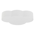 Brilagi - Bērnu griestu gaismeklis NIMBUS 4xE27/15W/230V 46x63 cm balts