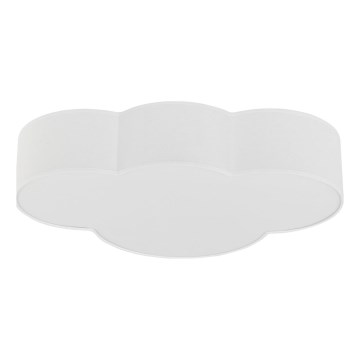 Brilagi - Bērnu griestu gaismeklis NIMBUS 4xE27/15W/230V 46x63 cm balts
