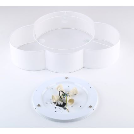 Brilagi - Bērnu griestu gaismeklis NIMBUS 4xE27/15W/230V balta