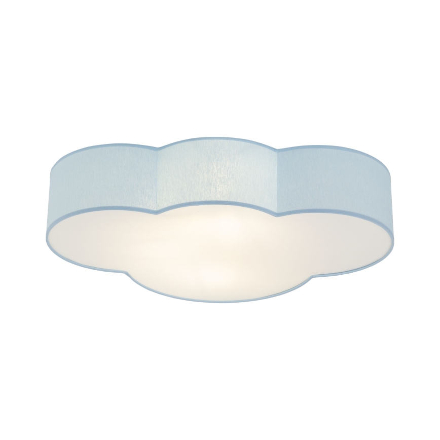 Brilagi - Bērnu griestu lampa NIMBUS 4xE27/15W/230V zila