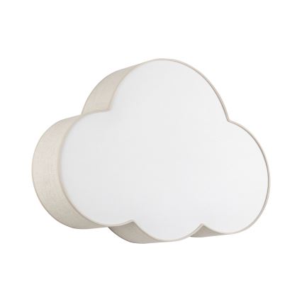 Brilagi - Bērnu griestu lampa NIMBUS LINEN 4xE27/15W/230V bēša
