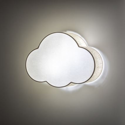 Brilagi - Bērnu griestu lampa NIMBUS MINI 2xE27/15W/230V 31x43 bēša