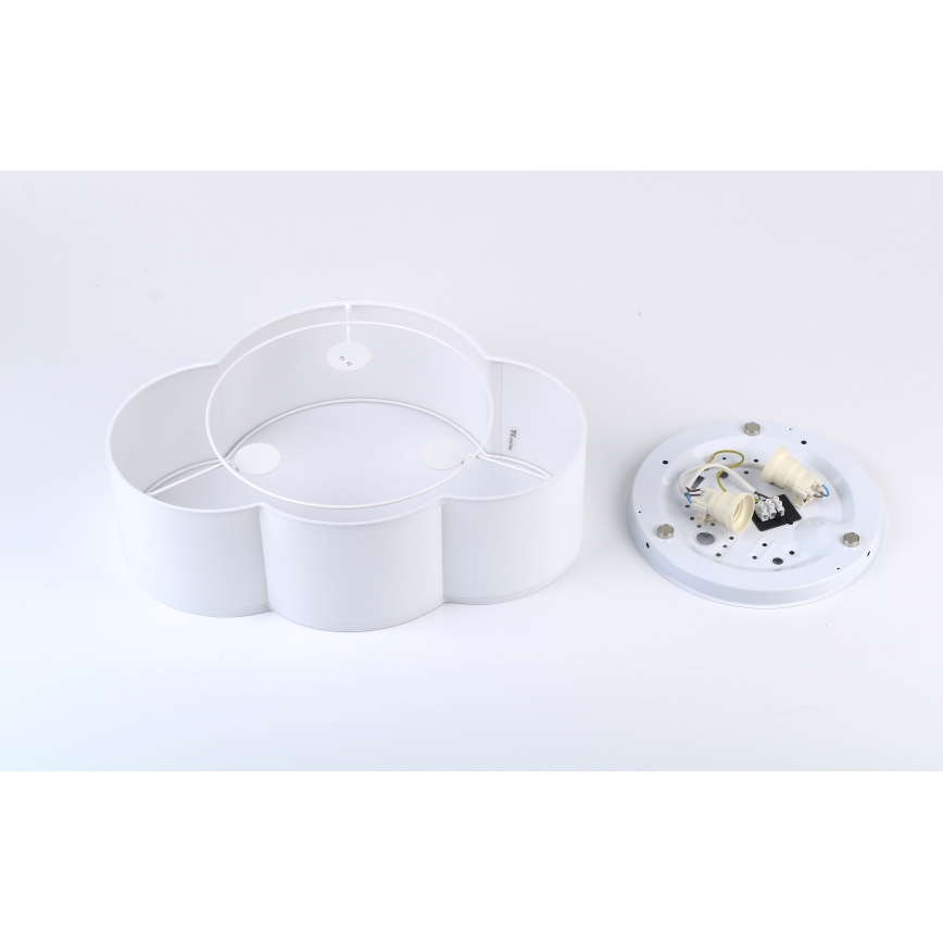 Brilagi - Bērnu griestu lampa NIMBUS MINI 2xE27/15W/230V 31x43 cm balta