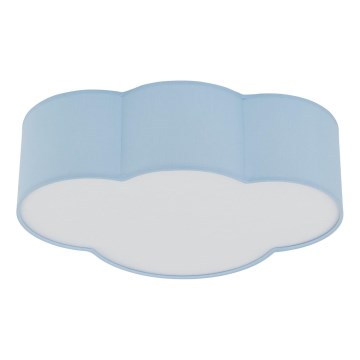 Brilagi - Bērnu griestu lampa NIMBUS MINI 2xE27/15W/230V 31x43 cm zila