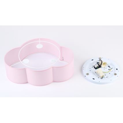 Brilagi - Bērnu griestu lampa NIMBUS MINI 2xE27/15W/230V rozā