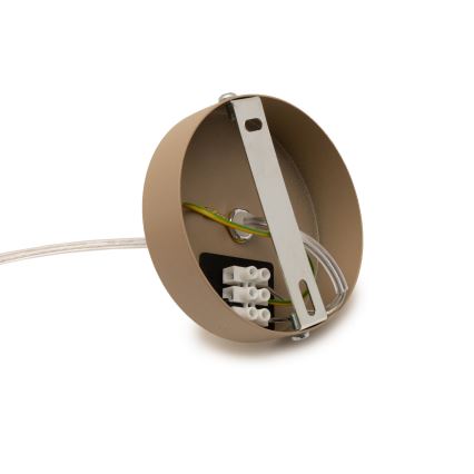 Brilagi - bēšs barošanas kabelis PARTY 1xE27/60W/230V Ø 10 cm