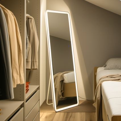 Brilagi - Stāvošais spogulis ELEGANZA LED/42W/230V 160x50 cm IP44 CRI 90 dimējams + CCT