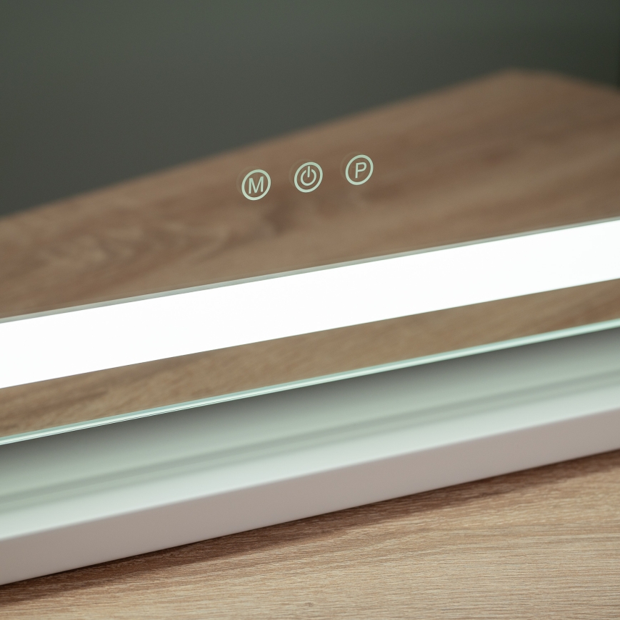 BRILAGI - LED spogulis ar regulējamu spilgtumu CALIFORNIA LED/25W/230V 3000/4000/6500K 55x44 cm balta