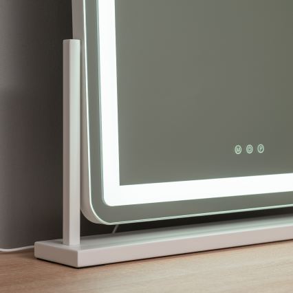 BRILAGI - LED spogulis ar regulējamu spilgtumu CALIFORNIA LED/25W/230V 3000/4000/6500K 55x44 cm balta
