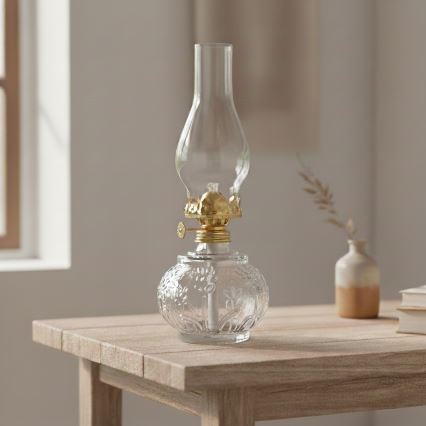 Brilagi - Caurspīdīga petrolejas lampa MERLIN