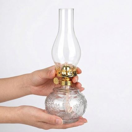 Brilagi - Caurspīdīga petrolejas lampa MERLIN