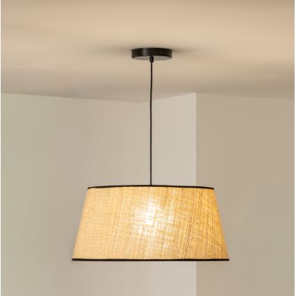 Brilagi - CERIA LED lustra uz troses 1xE27/40W/230V Ø 50 cm bēša