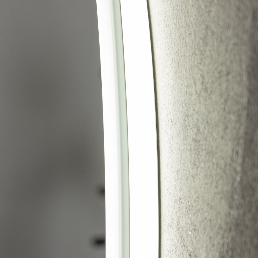 Brilagi - LED vannas istabas apsildāmais spogulis CLARA PRO LED/19W/230V Ø 60 cm IP44 CRI 90 ar regulējamu spilgtumu + CCT