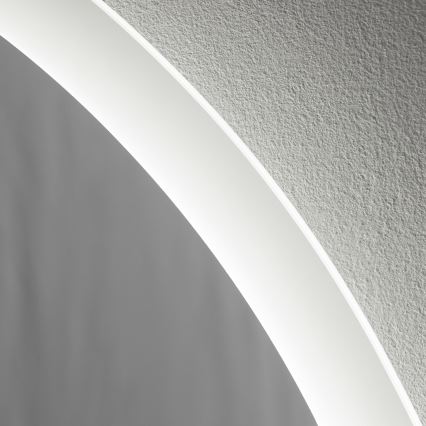 Brilagi - LED vannas istabas apsildāmais spogulis CLARA PRO LED/19W/230V Ø 60 cm IP44 CRI 90 ar regulējamu spilgtumu + CCT