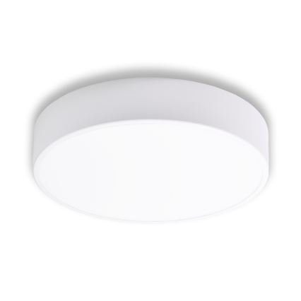 Brilagi - LED RGBW aptumšojams vannasistabas griestu gaismeklis CLARE 3xE27/9W/230V 2700–6500K Ø 40 cm IP54 Wi‑Fi balts