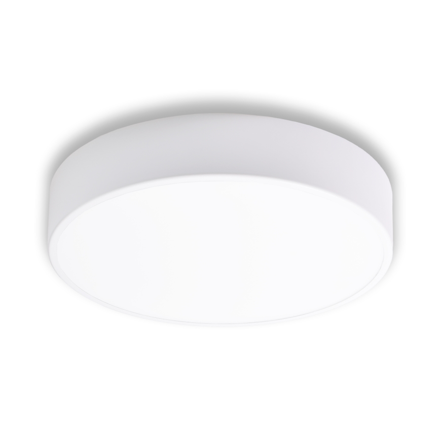 Brilagi - LED RGBW aptumšojams vannasistabas griestu gaismeklis CLARE 3xE27/9W/230V 2700–6500K Ø 40 cm IP54 Wi‑Fi balts