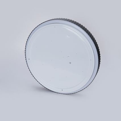 Brilagi - LED dimējama griestu lampa CORVO LED/72W/230V 3000-6000K melna Ø 50 cm + tālvadības pults