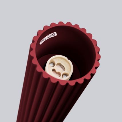 Brilagi - CRESTO virziena gaismeklis 1xGU10/10W/230V, 10 cm, burgundijas sarkans