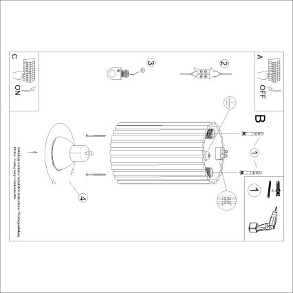 Brilagi - CRESTO virziena gaismeklis 1xGU10/10W/230V, 10 cm, burgundijas sarkans