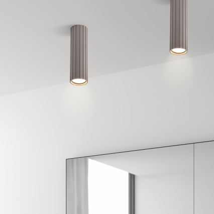 Brilagi - CRISPINA virziena gaismeklis 1xGU10/10W/230V, 20 cm, bēšs