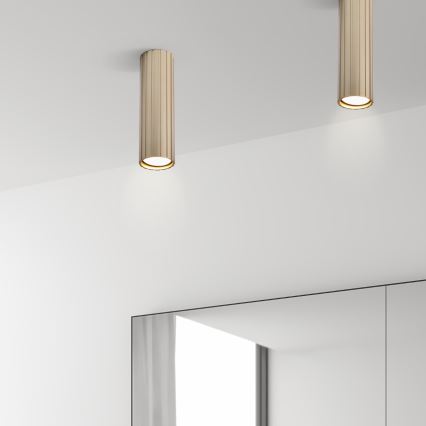 Brilagi - CRISPINA virziena gaismeklis 1xGU10/10W/230V, 20 cm, zeltains