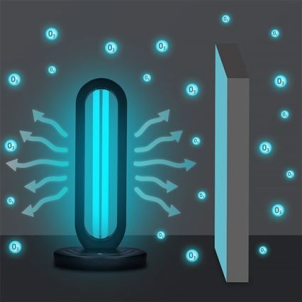 Brilagi - Dezinficējoša antibakteriālā lampa UVC/38W/230V + tālvadības pults