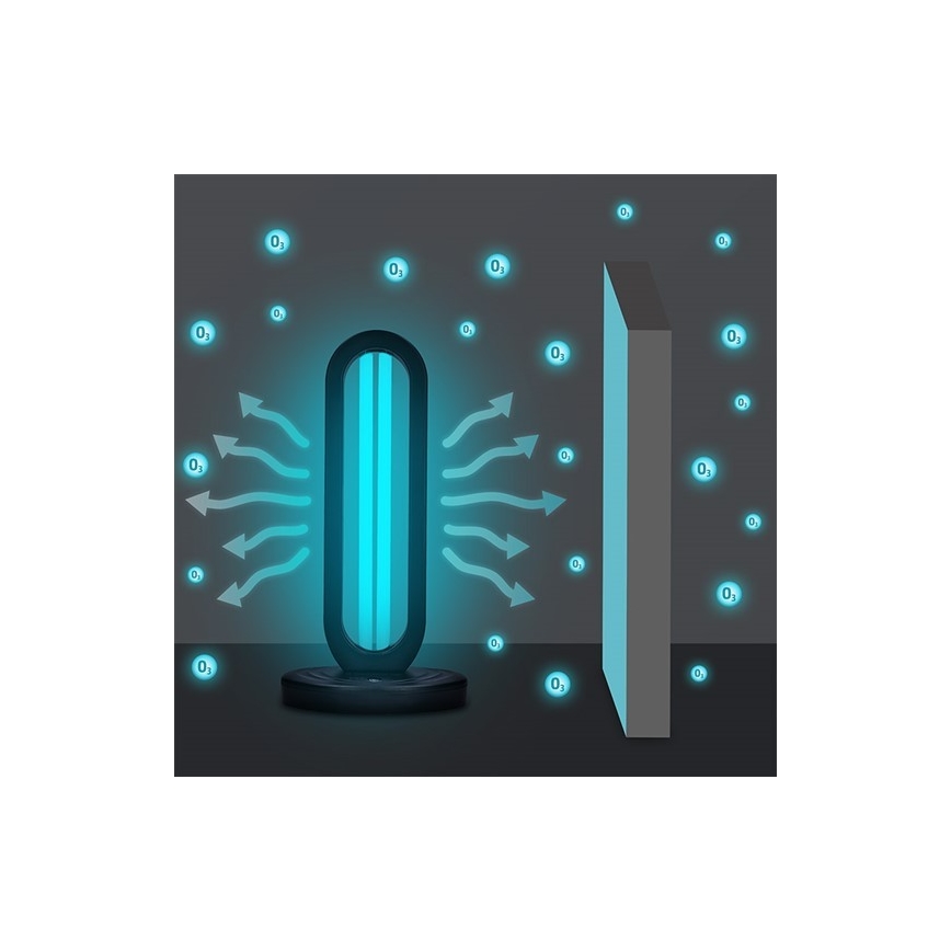 Brilagi - Dezinficējoša antibakteriālā lampa UVC/38W/230V + tālvadības pults