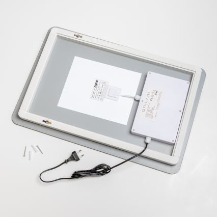 Brilagi - LED vannas istabas apsildāms spogulis DIANA LED/13W/230V 60x40 cm IP44 CRI 90 ar regulējamu spilgtumu + CCT