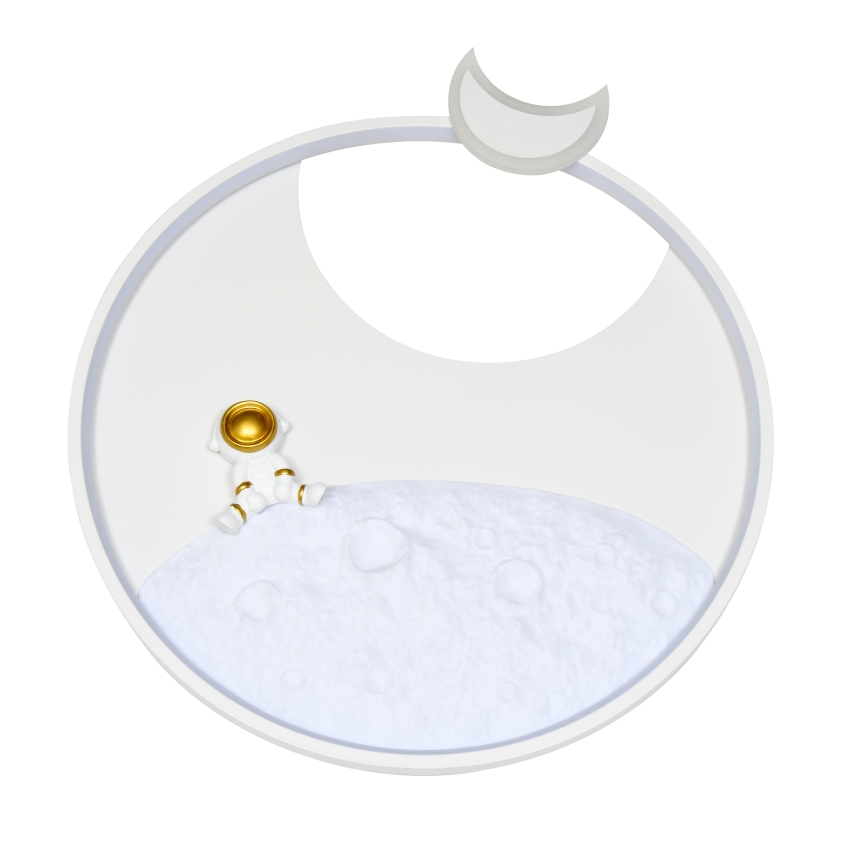 Brilagi - LED regulējama bērnu griestu lampa ASTRO LED/20W/230V pr. 50 cm 3000-6000K astronauts + tālvadības pults