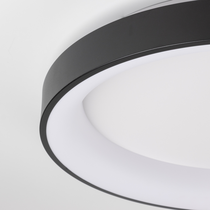 Brilagi - LED dimmējama griestu lampa FALCON II LED/99W/230V 3000-6500K Ø 60 cm melna + tālvadības pults