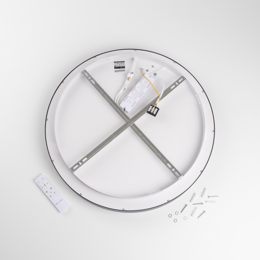 Brilagi - LED dimmējama griestu lampa FALCON II LED/99W/230V 3000-6500K Ø 60 cm melna + tālvadības pults